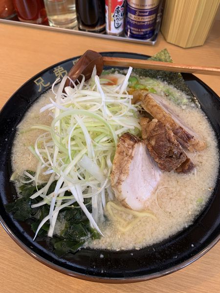 「ネギチャーシュー麺 小 味噌」@ラーメン兄弟家 扇大橋商店の写真
