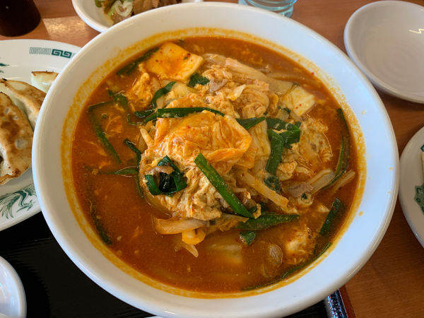 「チゲ味噌ラーメン」@中華食堂 日高屋 取手東口店の写真