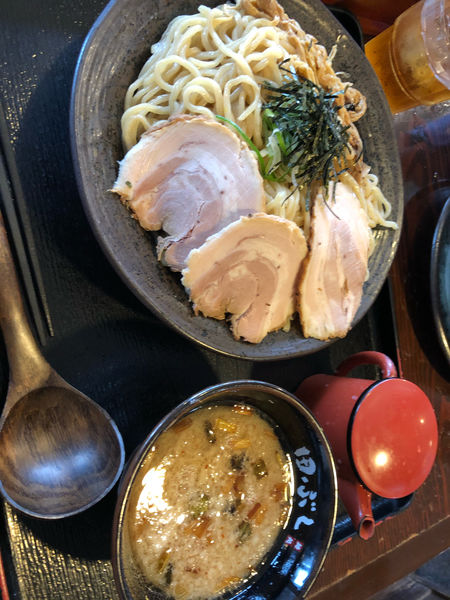 「醤油つけ麺チャーシュー増し」@麺処 田ぶし 湘南台店の写真