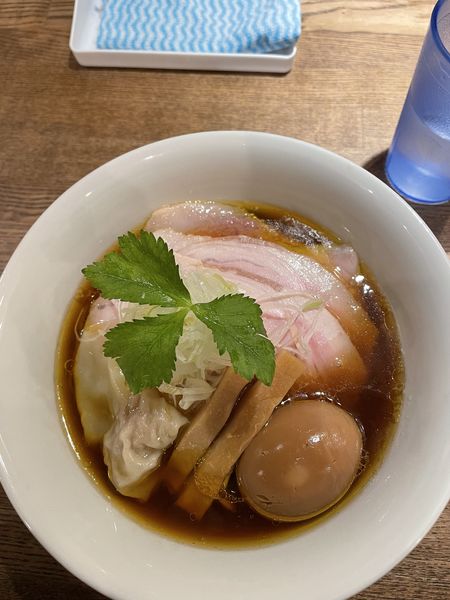 「特製中華蕎麦」@中華そば 麺壁九年 本店の写真