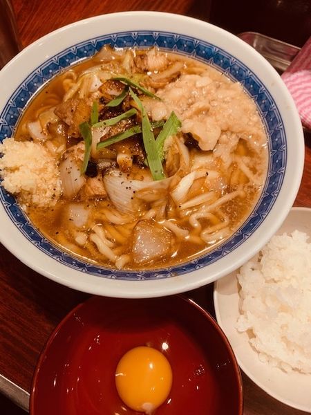 「スタミナ中華セット 1000円」@中華そば たた味の写真