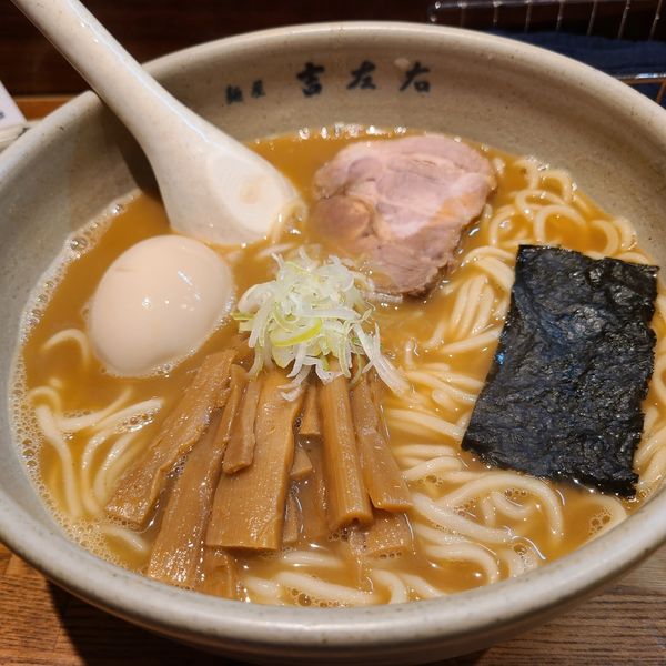 「味玉ラーメン大　海苔」@麺屋吉左右の写真