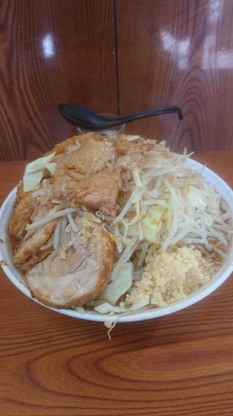 「大豚  全部」@ラーメン二郎 亀戸店の写真