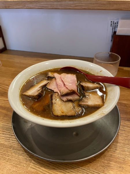 「喜多方肉そば煮干」@麺や 七彩 八丁堀店の写真