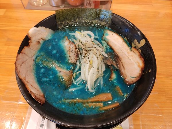 「青のとんこつ」@麦笑 豊田店の写真