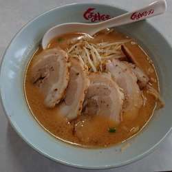 味噌チャーシューメン  サービス半ライス