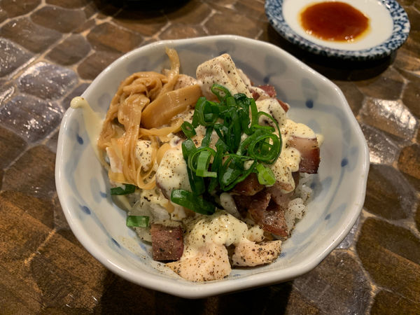 「チャーマヨ丼」@特級鶏蕎麦 龍介の写真