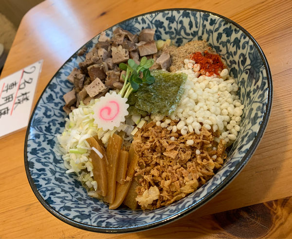 「魚介醤油まぜそば」@麺処はなぶさの写真