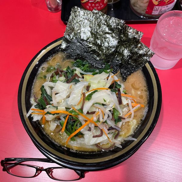「ラーメン＋野菜畑」@環2家 蒲田店の写真