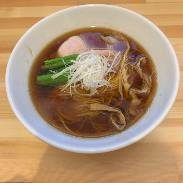 秋刀魚醤油らあめん