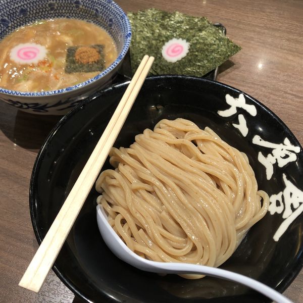 「つけめん（小盛）＋のり」@六厘舎TOKYO ソラマチ店の写真