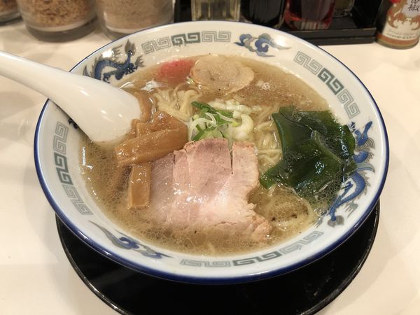 「函館塩らーめん」@北海道らーめん みそ熊 本店の写真