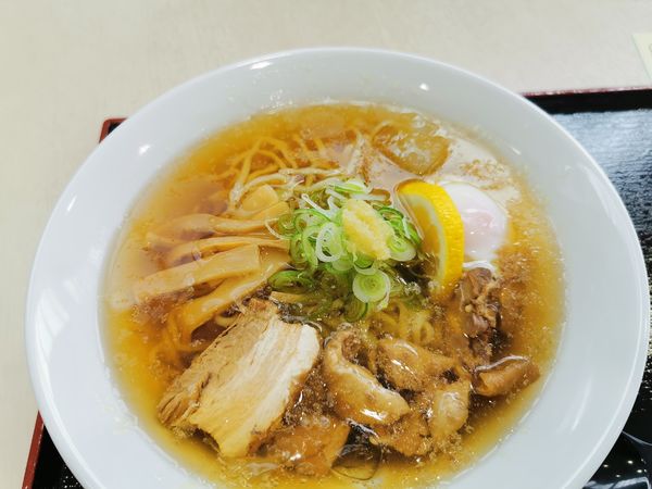 「冷やし黄金中華」@川のみなとレストラン ラ・ベールの写真