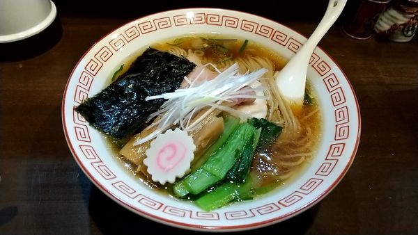 「鶏の中華そば（８００円）」@麺屋 誠栄の写真