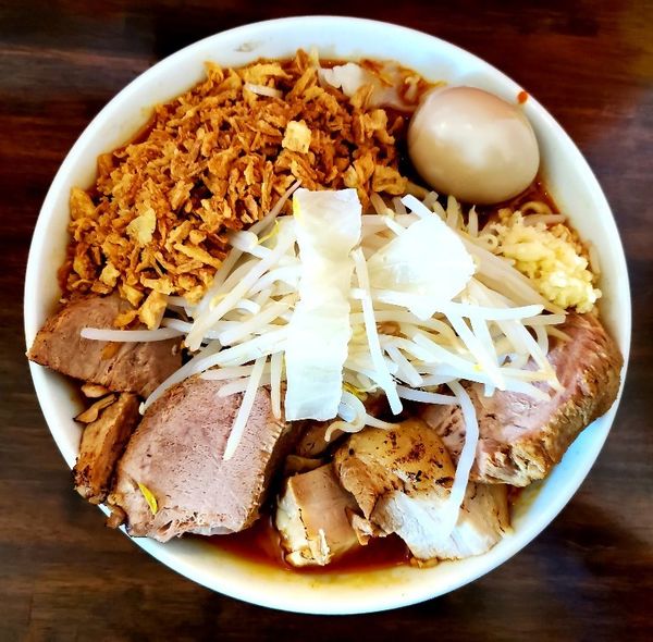 「辛いラーメン300g　950円」@龍麺 ふえ郎の写真