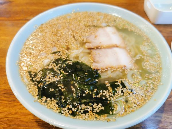 「塩ラーメン」@丸信ラーメン 駅前店の写真