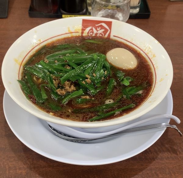 「台湾ラーメン 味玉」@ラーメンばんだいの写真