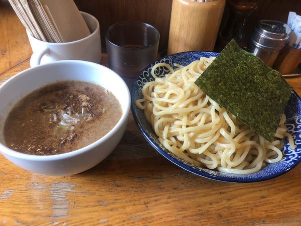 「濃厚ニボシつけ麺大盛」@煮干しそば 虎愼の写真
