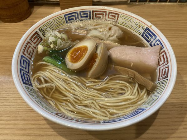 「特製中華そば」@ほっこり中華そば もつけの写真