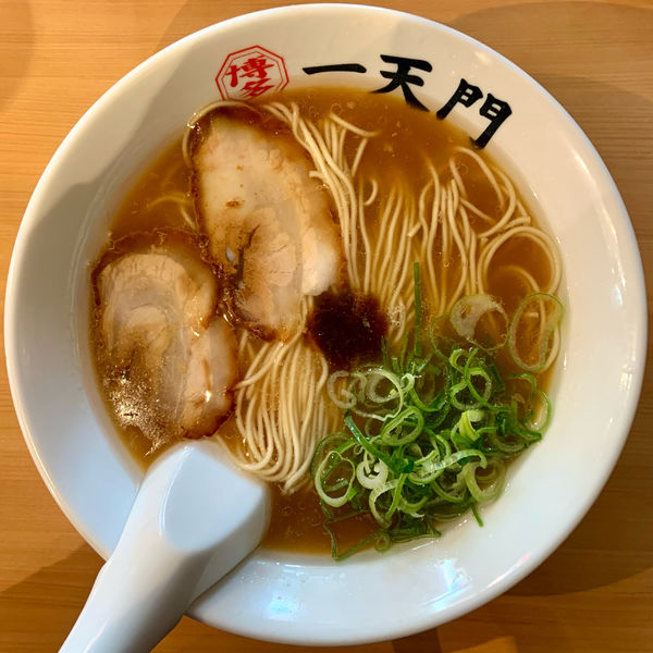 「ラーメン（700円）」@博多ラーメン一天門の写真