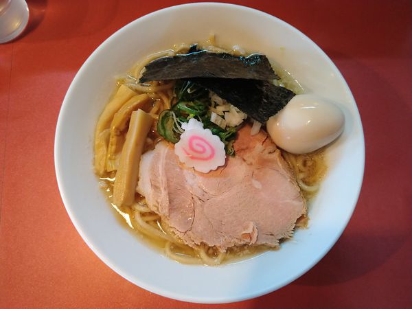 「味玉生姜ラーメン＋麺増し」@麺屋しのはら 三日月食堂の写真