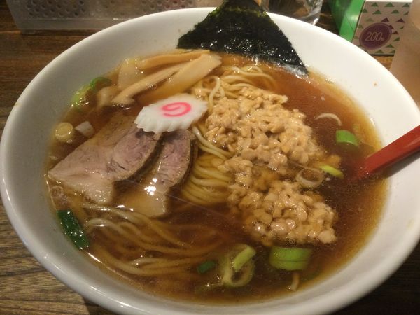 「ラーメン+納豆(¥500+100)」@中華屋 啓ちゃんの写真