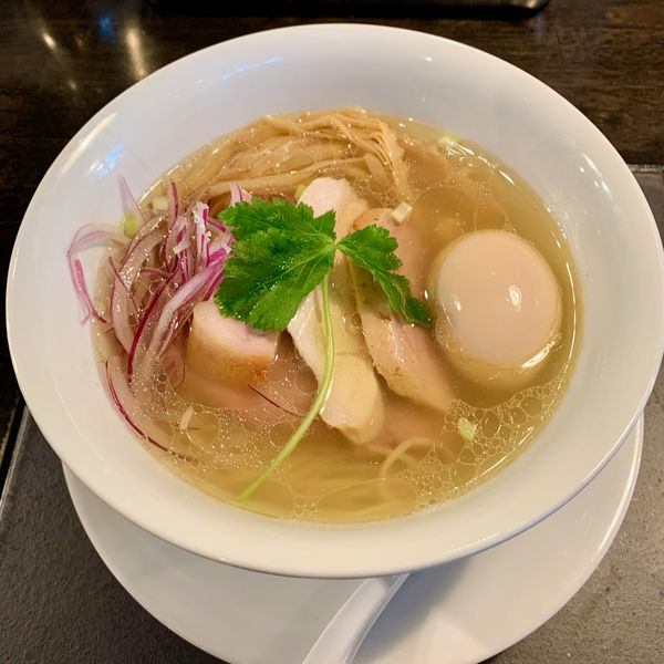 地鶏丹波黒どり特選塩らぁめん