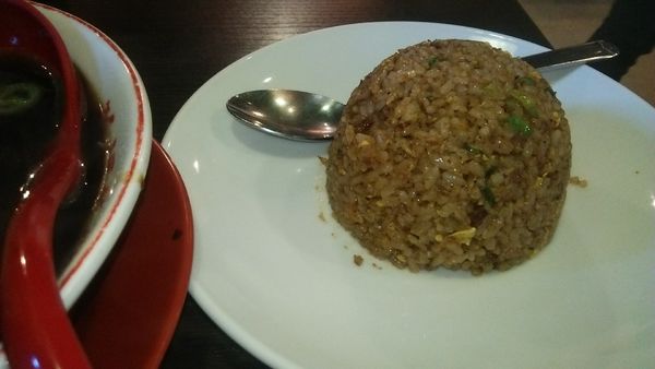 「ランチ 中華そば(並)＋焼きめし(小)  950円」@新福菜館 秋葉原店の写真