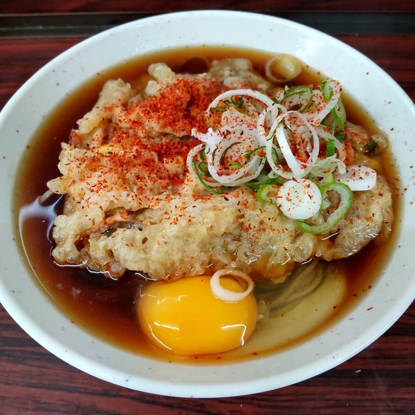 「天玉そば（￥360）」@みよし庵の写真