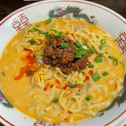 坦々麺(中辛大盛)