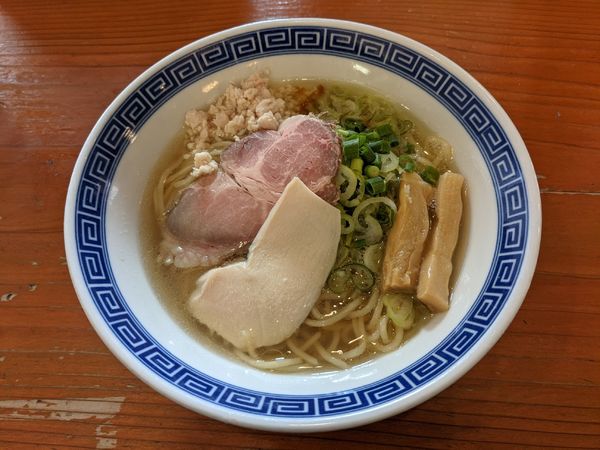 「塩らーめん　820円」@鶏だしらーめん蒼生の写真