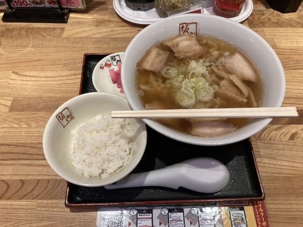 「喜多方ラーメン 特価¥630」@喜多方ラーメン坂内 新宿パークタワー店の写真
