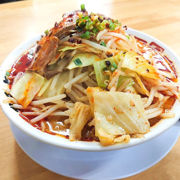 「豪麺レッド957円」@ラーメン屋 壱番亭 関宿店の写真