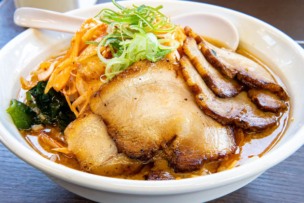 「味噌ネギチャーシュー」@ラーメンとん太 大原店の写真