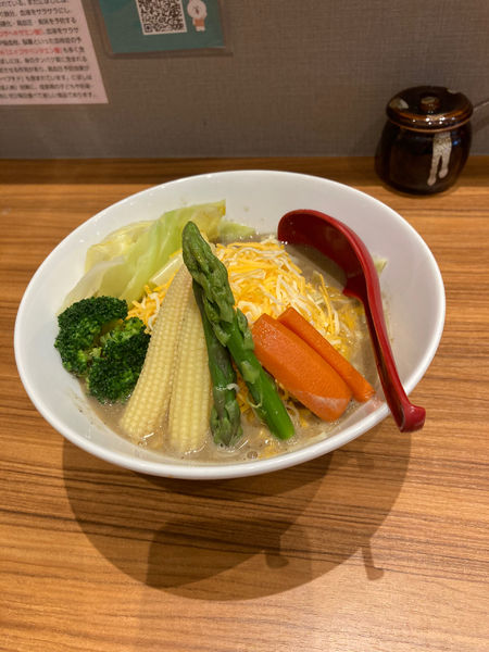 「温野菜」@にぼしらーめん88 アスナル金山店の写真