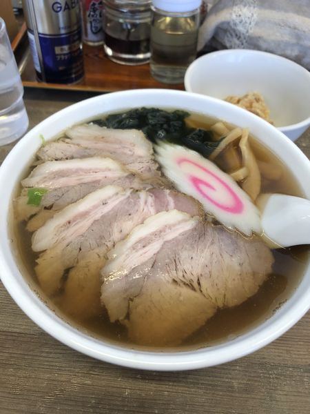 「チャーシュー麺」@手打ちらぁめん 足利麺 太田・尾島店の写真