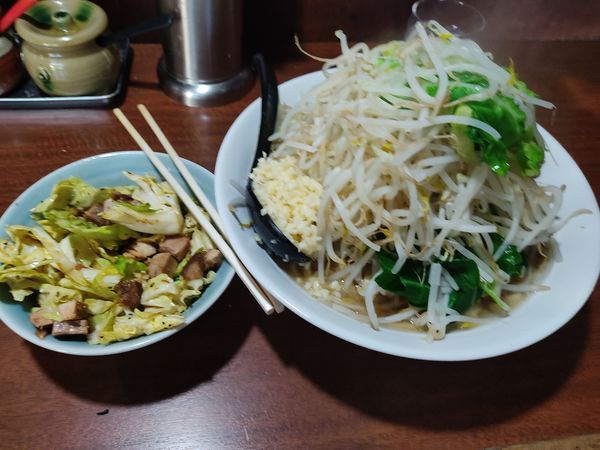 「ガッツリ(大)　キャベチャー」@伝家の写真