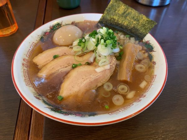 「秋刀魚の中華そば」@つけ麺 弥七の写真