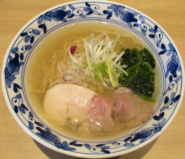 「貝出汁塩らぁ麺　850円」@貝出汁らぁ麺 海美風 浅草店の写真