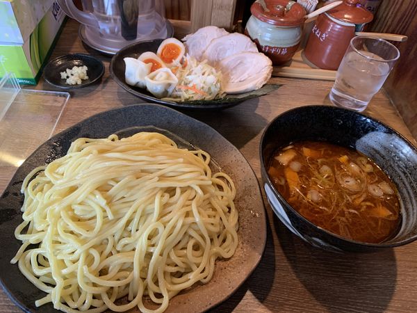 「辛味つけ麺」@つけ麺屋 ごんろく 両国店の写真