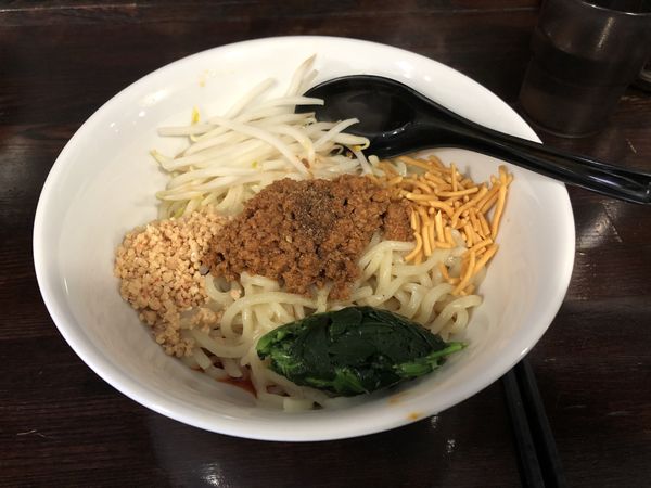 「汁なし担々麺」@自家製麺ほうきぼし 神田店の写真