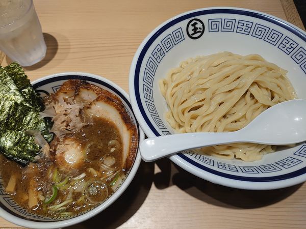 「特製つけめん(1200円)」@中華そば つけめん 玉 新宿店の写真