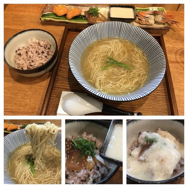「限定 寒ぶりと渡り蟹の塩ラーメン 1500円」@麺屋 玄洋の写真