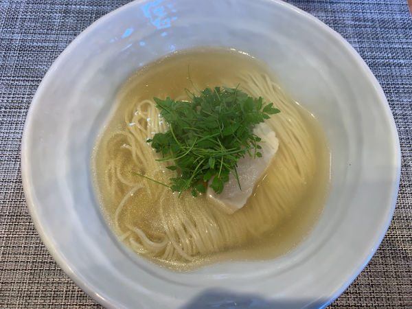 「鮮魚貝そば、なめろう丼の限定1200円」@柴崎亭の写真