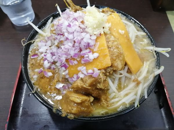 「チーズカレー惚郎(大)」@めん家 一麺惚の写真