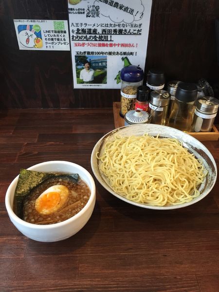 「つけ麺」@元祖敏々亭 びんびん 西八王子店の写真