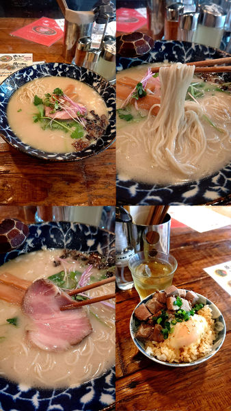 「『鶏そば+チャーシュー丼(税別¥800+280)』」@鶏そば HIBARIの写真