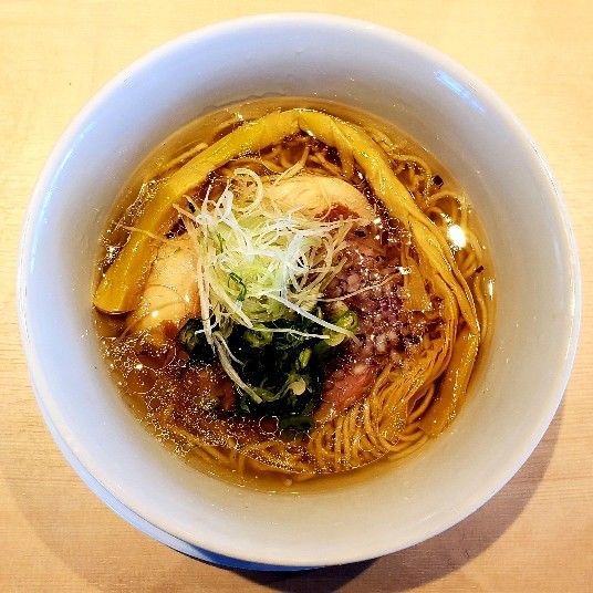 「しおラーメン」@らぁ麺 かめ田の写真