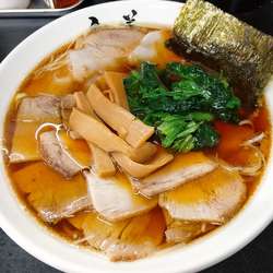 チャーシューめん(生姜醤油)