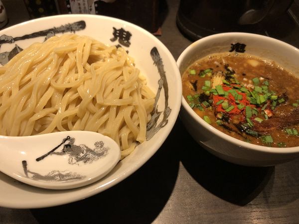 「カラシビ味噌つけ麺大盛」@カラシビ味噌らー麺・つけ麺 神田本店の写真